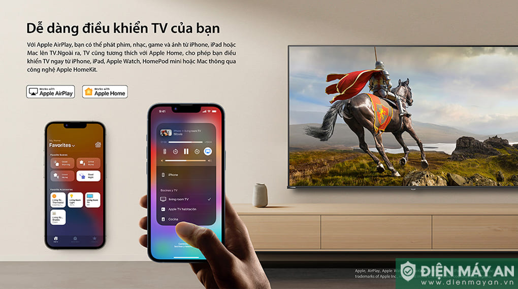 Smart Tivi QLED Toshiba AI 4K 100 inch 100Z570RP